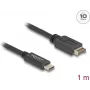 DeLOCK USB-kaabel USB Type-E Key A 20 kontaktiga isane USB USB-C isasele 1 m