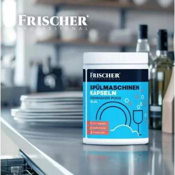 Frischer 3-in-1 nõudepesumasina kapslid, 52 tk