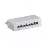 Wentronic Goobay CAT 6 Mini/Desktop Patch Panel, 8 Port, hall - STP Shielded, hall (93047)