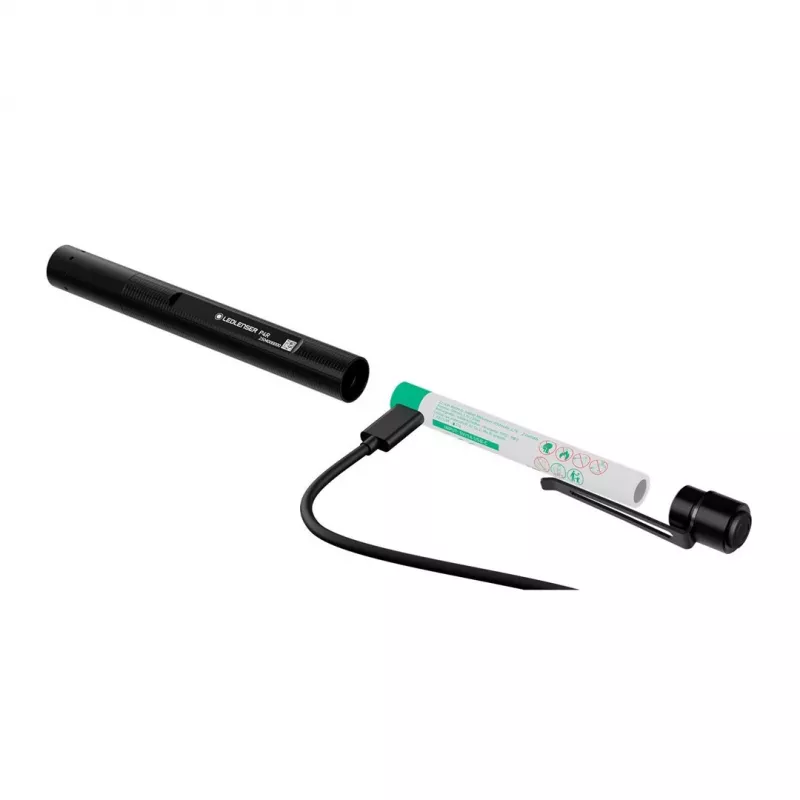 Ledlenser P4R must pliiatsitaskulamp LED