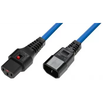 Toitejuhtme lukustusadapter MicroConnect MC-C13C14LOCK-2,5MB — C13 kuni C14, 2,5 m, lukustatav