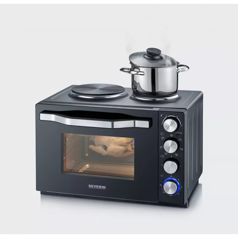 Röster-ahi Severin TO 2074 30L 2500W Must Grill