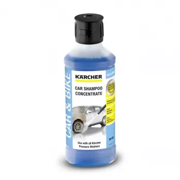 Vehicle cleaning shampoo Karcher 6.295-843.0, universal car shampoo, 500 ml for chrome, glass, plastik
