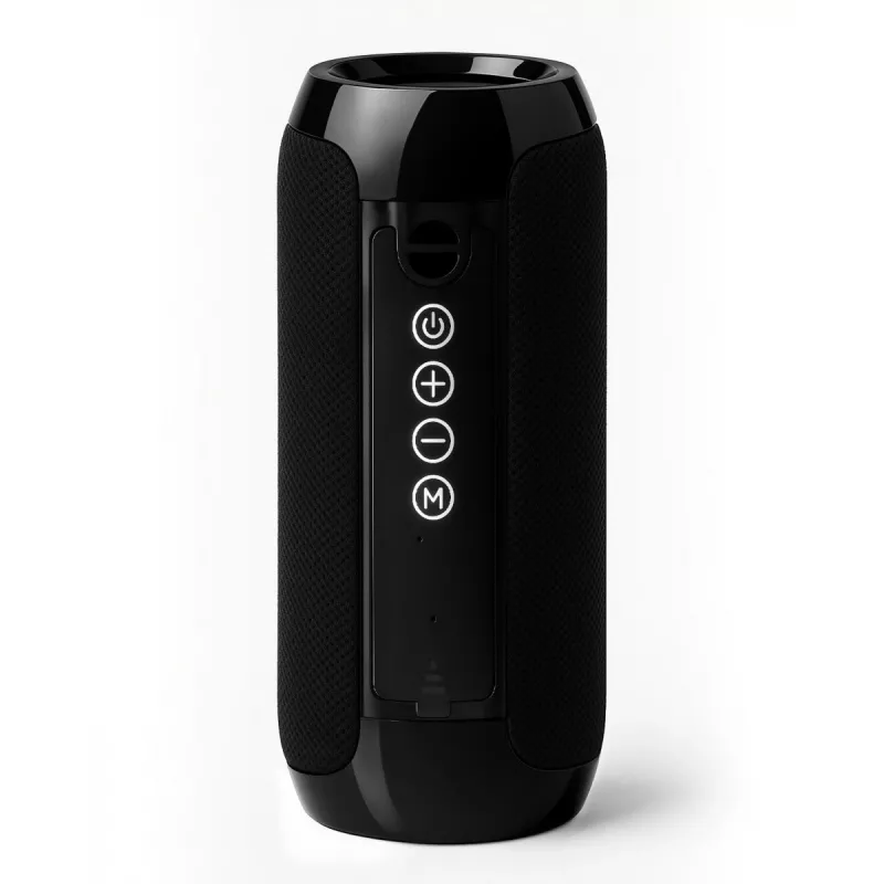 Kaasaskantav Bluetooth stereokõlar SQUEAK SQ1008 — 14W RMS, Bluetooth 5.3, 1200 mAh, IPX4, FM, LED, AUX, USB