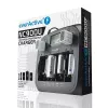 Akulaadija everActive NC-900U Universal DC — laeb AA, AAA, C, D, 9V, kuni 6 elementi, must
