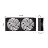 ENDORFY Navis F280 ARGB arvutikorpuse kõik-ühes vedelikjahutus 14 cm must 1 tk
