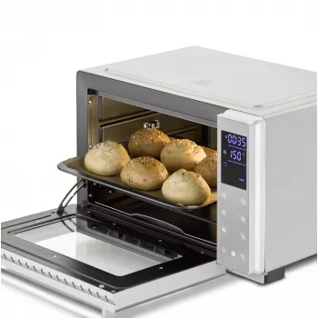 Kompaktne ahi Caso Bake & Style 26 Touch 1500 W hõbedane — lauapealne miniahi, 26 cm kasutatav laius