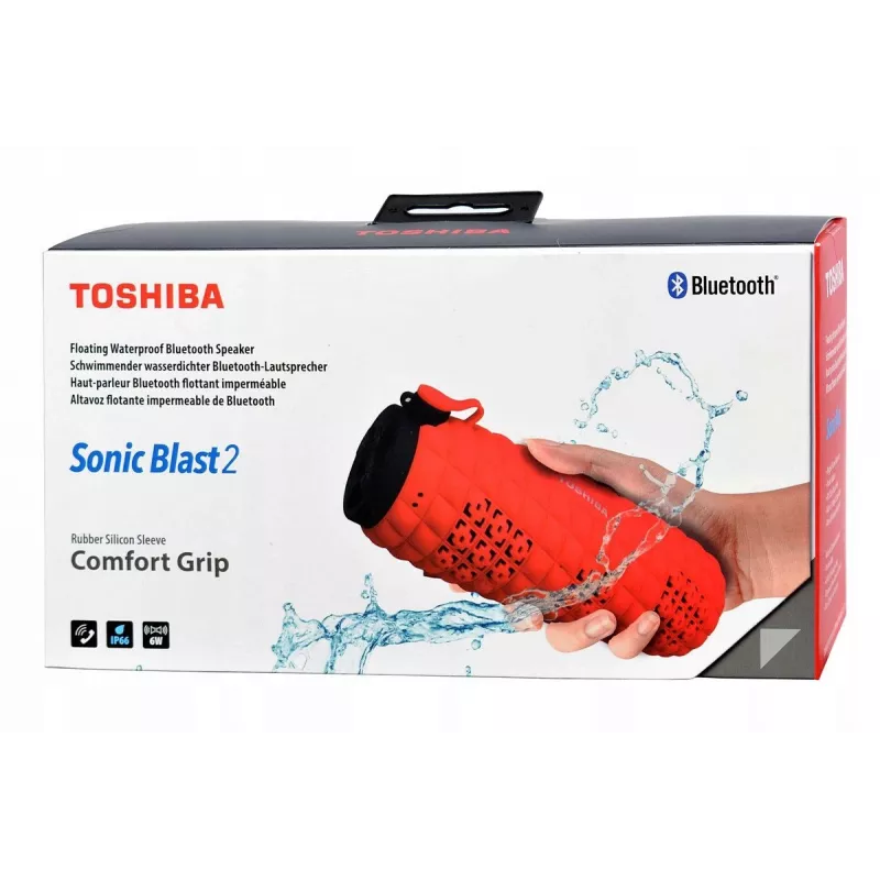 Kaasaskantav kõlar Toshiba Sonic Blast 2 TY-WSP80 punane