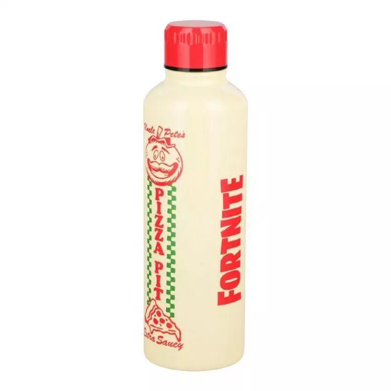 Spordijookide pudel Paladone Fortnite Metal PP14736FO 500 ml, metallist viimistlus, keeratav kork
