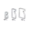 Rittal 7111.000 rack accessory kaabel ring