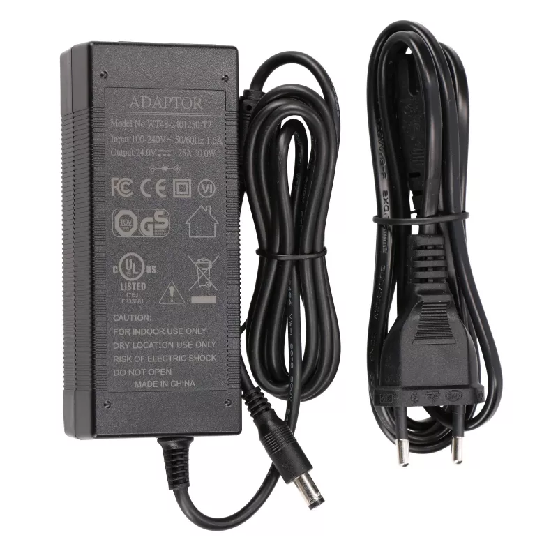 Toiteadapter Extralink PS-24V30W — 24 V DC, 30 W väljund