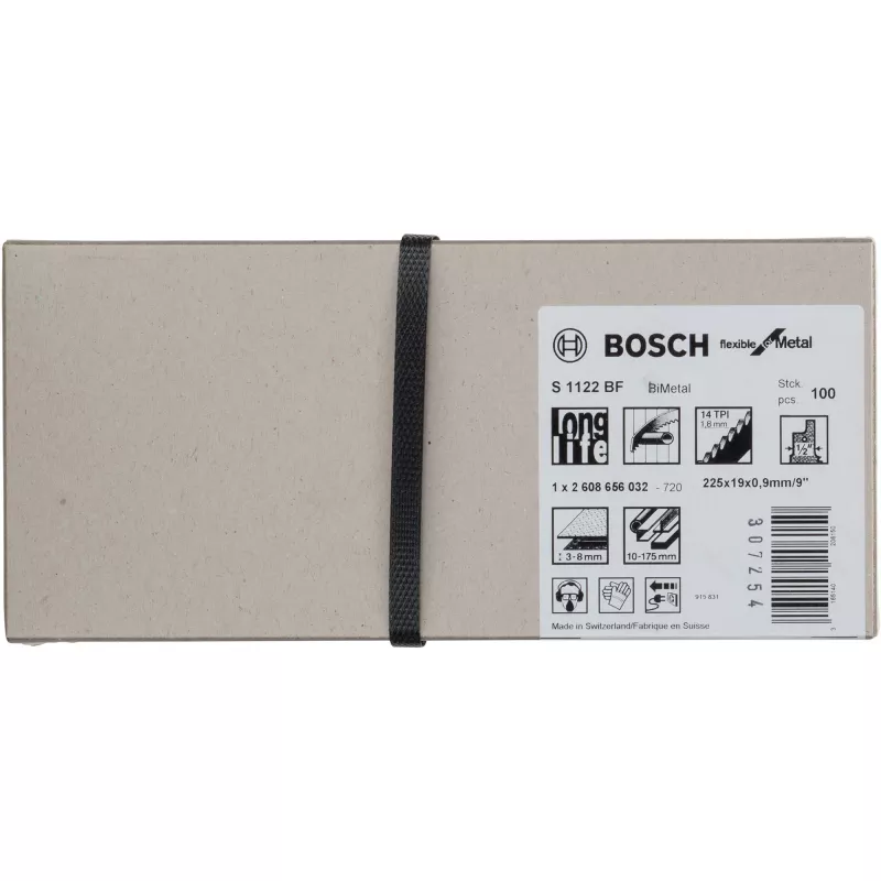 Bosch S 1122 BF, toru, profiil, paks lehtmetall, 1.8 mm
