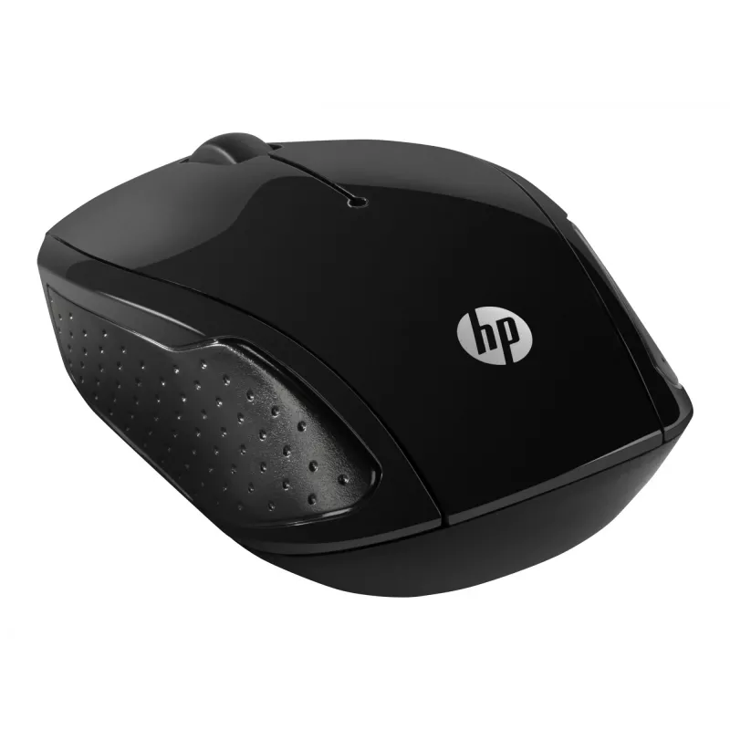 HP Wireless hiir 200, kahekäeline, optiline, RF-juhtmevaba, 1000 DPI, must