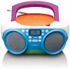 Kaasaskantav raadio Lenco SCD41 mitmevärviline