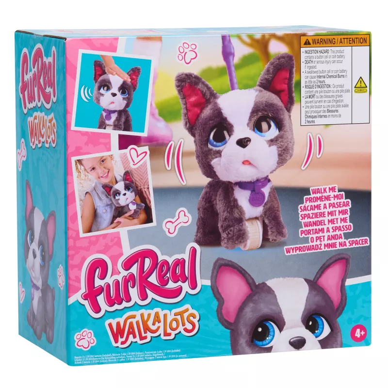 furReal Walk-a-Lots prantsuse buldog, mängufiguur