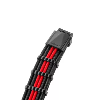 CableMod PRO ModMesh 12VHPWR 3x PCI-e kaabel - 45 cm, must/punane