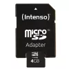 MÄLU MICRO SDHC 4GB C10/W/ADAPTER 3413450 INTENSO