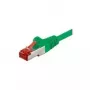 Wentronic Goobay CAT 6 paigalduskaabel, S/FTP (PiMF), roheline, 20 m - LSZH halogeenivaba, vask (68296)