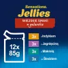 Purina Felix Sensations Mix kassi märgtoit, 12 x 85 g, kalkun, makrell, lambaliha, heeringas