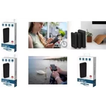 Ansmann 1700-0132 Powerbank 10000 mAh Must (1700-0132)