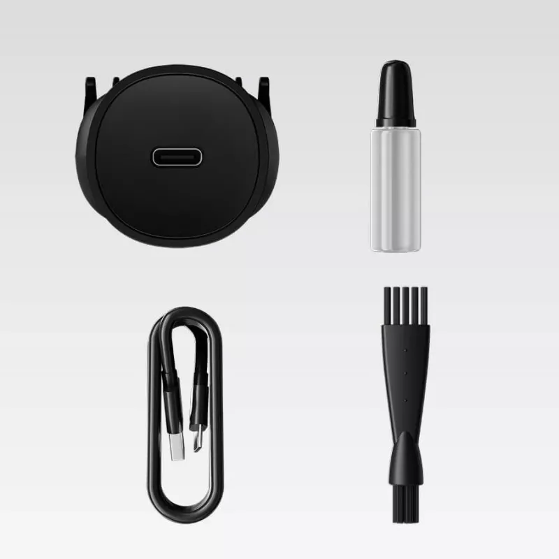Juhtmeta juukselõikur Maestro MR-641, keraamiline tera, USB-laetav, 1200 mAh, 45×155×30 mm