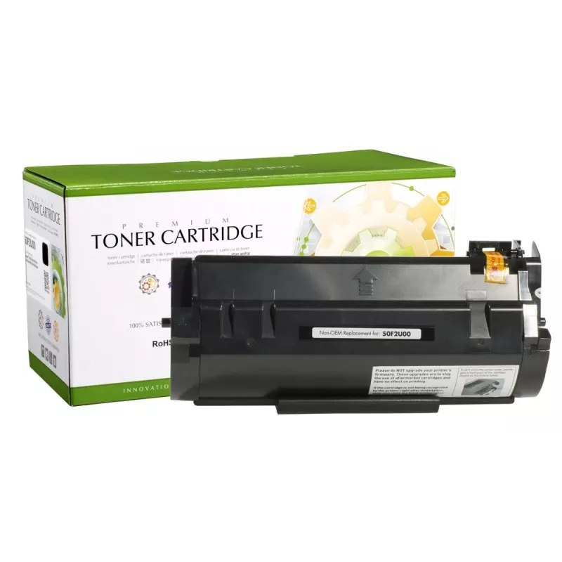 Ühilduv Static-Control Lexmark 502U Must, 20000 lk (50F2U00)