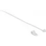 Kruvikinnitusega kaabliside DeLOCK 18863 nailon valge 20mm 10 tk