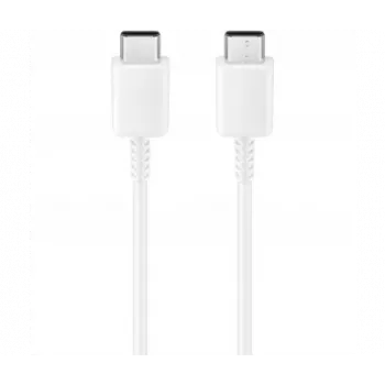 Samsung GP-TOU021RFC – USB-kaabel – 24-kontaktiline USB-C (M) kuni 24-kontaktiline USB-C (M) – 1,8 m – USB Power Delivery (3 A, 25 W) – valge (GP-TOU021RFCWW)