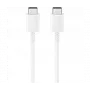 Samsung GP-TOU021RFC – USB-kaabel – 24-kontaktiline USB-C (M) kuni 24-kontaktiline USB-C (M) – 1,8 m – USB Power Delivery (3 A, 25 W) – valge (GP-TOU021RFCWW)