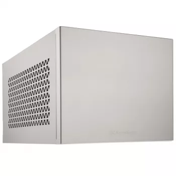 Mini-ITX korpus SILVERSTONE SST-SG15S, hõbedane alumiiniumist kompaktne šassii