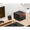 Jonsbo N4 Mikrotorni korpus Must Vastupidavast Terasest Kompaktne PC-korpus