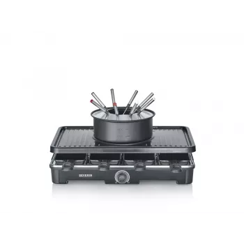 Raclett-grill Severin RG 2347 8 inimesele 1400 W must