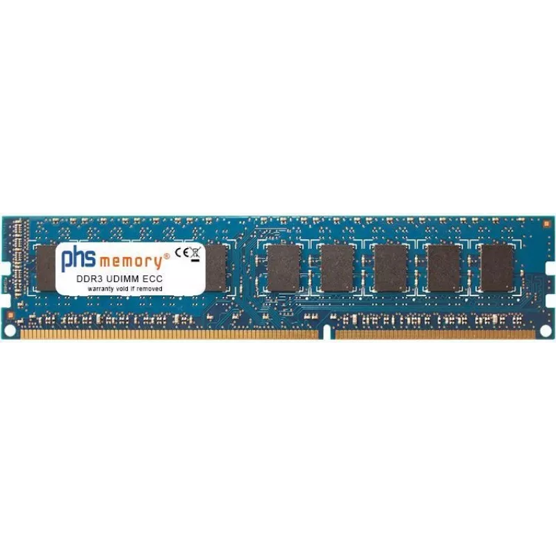 PHS-memory 8GB RAM mälu Intel S1200V3RPL-le DDR3 UDIMM ECC 1600MHz PC3-12800E (SP150570)