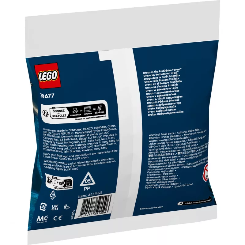 Ehitusmänguasi LEGO Harry Potter komplekt mudel 30677 – Draco Keelatud metsas minifiguuristseen