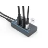 DeLOCK 64189 USB-jaotur USB-C 10000 Mbit/s sinine metallist