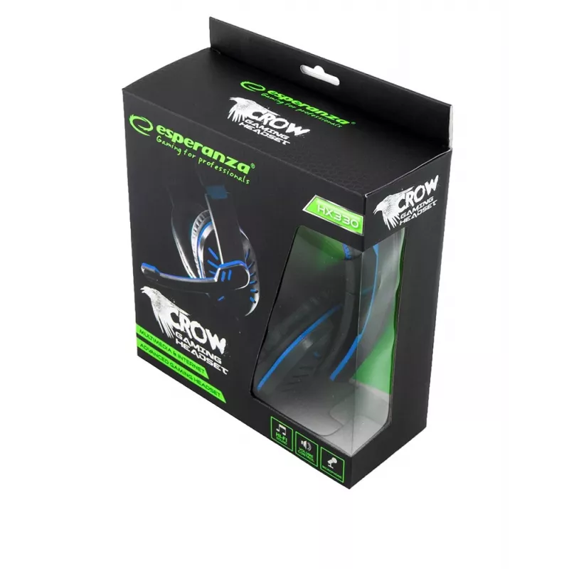 Esperanza EGH330B peapael Black, Blue