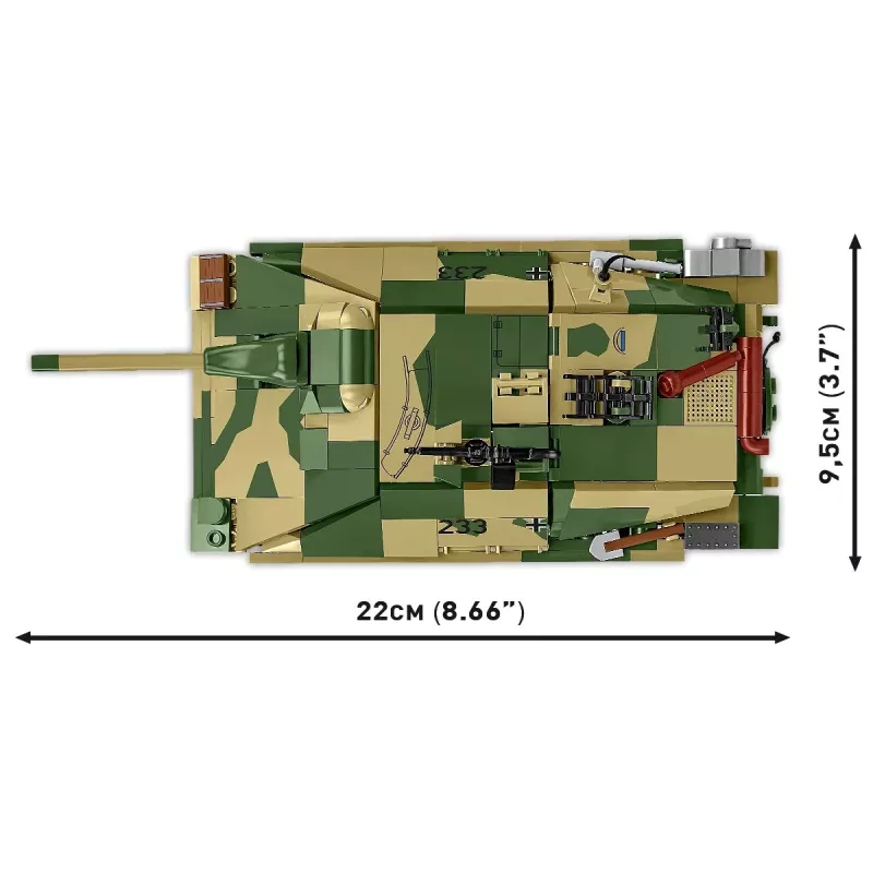 Cobi Blocks Jagdpanzer 38t Brave ehituskomplekt, 731 tükki