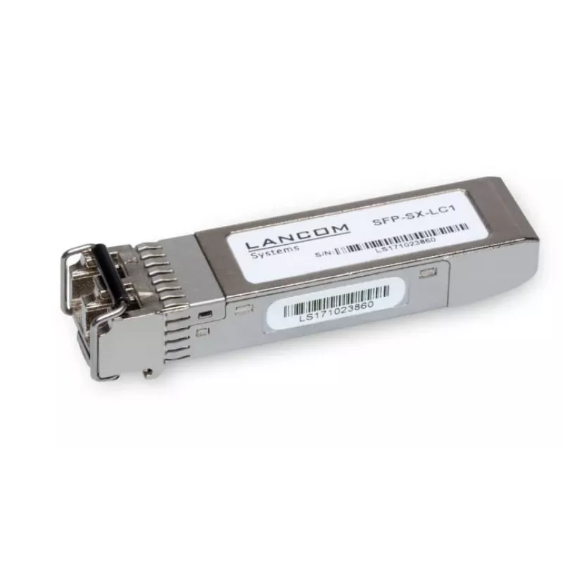 Lancom SFP-SX-LC1 - SFP (Mini-GBIC)-Transceiver-Modul - 1GbE - 1000Base-SX - LC Multi-Mode - bis zu 550 m - 850 nm (Packung mit 10)