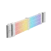 Gamemax | Pikenduskaabel toiteplokile | MB 24PIN-B | Valge