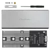 Alumiiniumkorpus QOLTEC 51833 M.2 SSD-le, SATA USB 3.0-le, toetab kuni 2TB