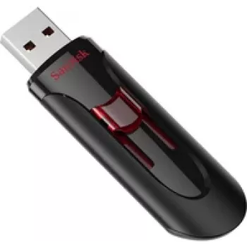 Sandisk CRUZER GLIDE Cruzer Glide 3.0 USB-mälupulk must 128 GB (SDCZ600-128G-G35)