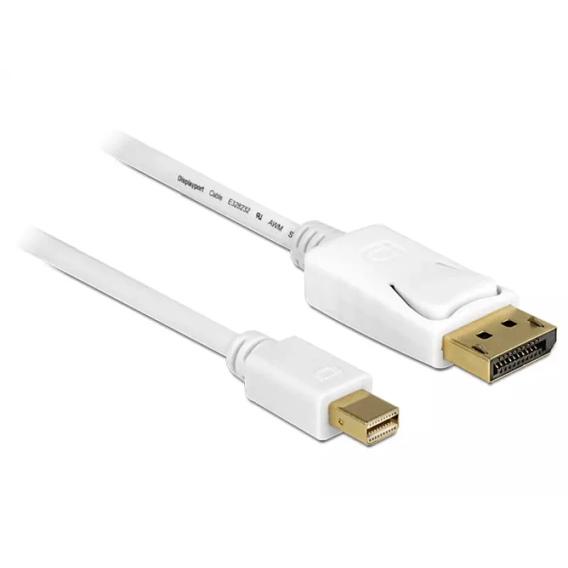 DisplayPort-kaabel DeLOCK 83482 Mini DisplayPort 2 m Valge