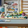 LEGO City päästelennuk 60465 – väike päästelennuki ehituskomplekt, 403 detaili, 4 minifiguuri, vanusele 6+