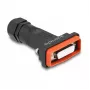 DeLOCK D-Sub HD 26 kontaktiga pistikupesa IP67 veekindel must oranž