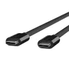 USB-C–USB-C kaabel Belkin F2CD084bt0.8MBK 0,8 m 40 Gbit/s must