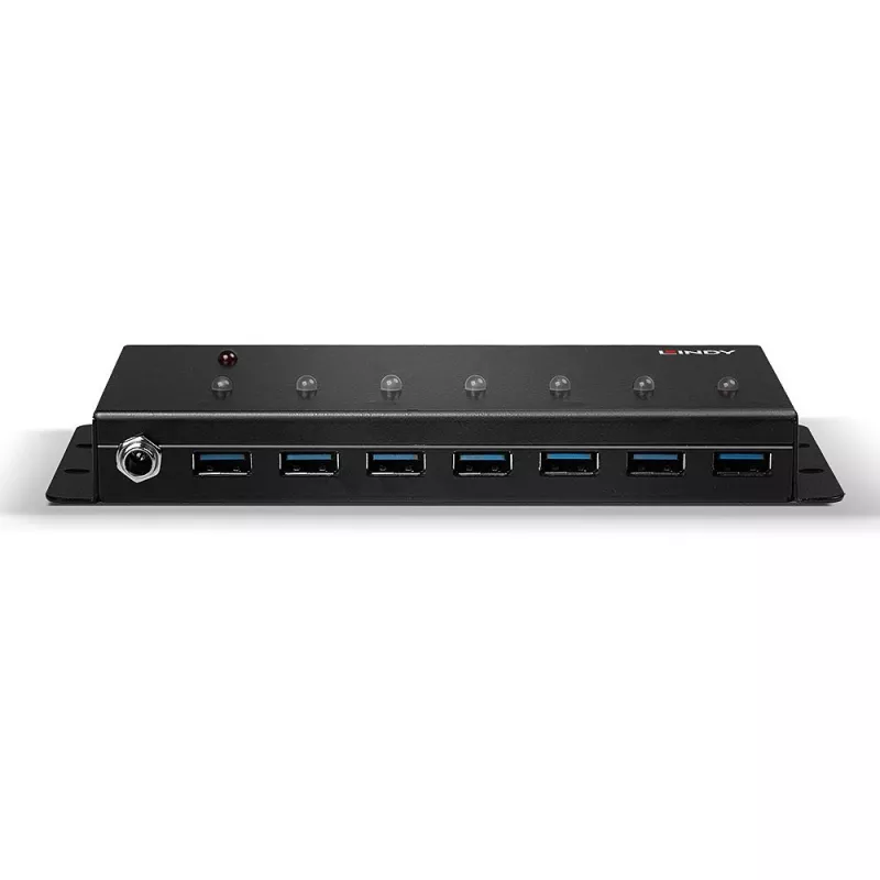 Lindy 7-pordiline USB 3.0 metallist jaotur