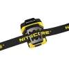 Peavõru taskulamp Nitecore NU11 — 150 lm, IPX5, USB laetav, 41 g, kollane/must