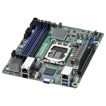 ASRock EC266D4ID-2T/X550 emaplaat Intel C266 LGA 1700 mini ITX