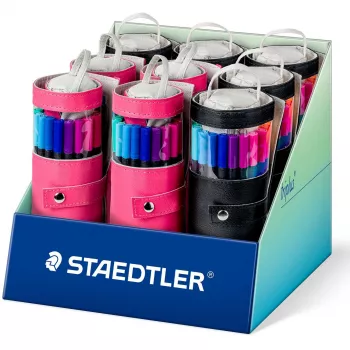 Fineliner viltpliiatsid Staedtler Triplus rPP 20 tk vesialusel tint, värvivalik, kuivamiskindlus täpsustamata