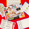 Hariv komplekt Montessori pastakas kirjutamiseks koolis 18 tahvliga